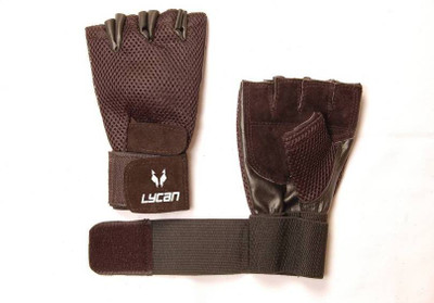 Lycan Active Gym & Fitness Gloves (, Brown