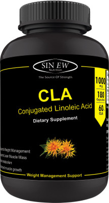 Sinew Nutrition CLA Fat Burner 1000mg with Conjugated Linoleic Acid, 180 capsules(1000 mg)
Sinew Nutrition CLA Fat Burner 1000mg with Conjugated Linoleic Acid, 180 capsules(1000 mg)