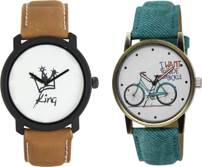 Shocknshop LR18_229 Designer Analog Chain Strap Couple Watch - For Men & Women
Shocknshop LR18_229 Designer Analog Chain Strap Couple Watch - For Men & Women