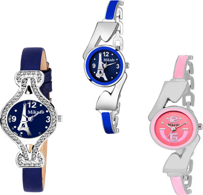 Mikado Princess Multicolor High quality watches combo for Women and Girls Watch - For Women
Mikado Princess Multicolor High quality watches combo for Women and Girls Watch - For Women