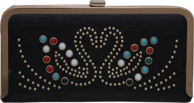 Cidky Casual, Formal, Party Black Clutch