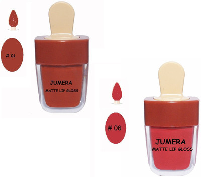 J.J JUMERA 3CE Lovely Ice Cream Lipgloss Waterproof Liquid Matte Lipstick Long Lasting(COMBO PACK 2 PCS LIP GLOSS1,6(9) )(80 g, multi-color)
J.J JUMERA 3CE Lovely Ice Cream Lipgloss Waterproof Liquid Matte Lipstick Long Lasting(COMBO PACK 2 PCS LIP GLOSS1,6(9) )(80 g, multi-color)