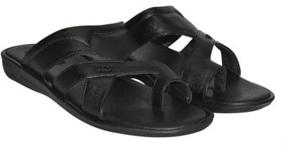 Human Steps Men Black Flats