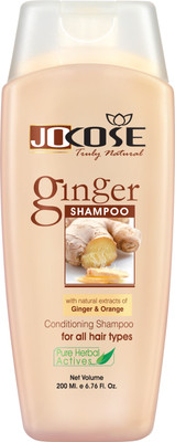 Jocose Ginger Shampoo with Natural Ginger & Orange, Conditioning Shampoo(400 ml)