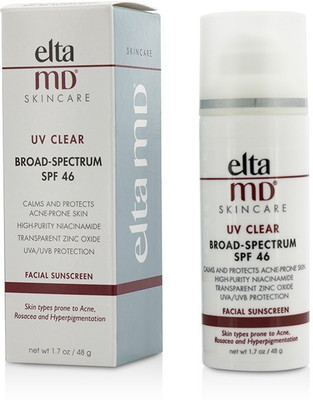 EltaMD UV Clear Facial Sunscreen SPF 46 - For Skin Types Prone To Acne, Rosacea & Hyperpigmentation(48 g)
EltaMD UV Clear Facial Sunscreen SPF 46 - For Skin Types Prone To Acne, Rosacea & Hyperpigmentation(48 g)