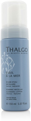 Thalgo Eveil A La Mer Foaming Micellar Cleansing Lotion - For All Skin Types(150 ml)
Thalgo Eveil A La Mer Foaming Micellar Cleansing Lotion - For All Skin Types(150 ml)