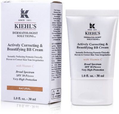 Kiehl's Actively Correcting & Beautifying BB Cream SPF 50 PA+++ (Natural)(30 ml)
Kiehl's Actively Correcting & Beautifying BB Cream SPF 50 PA+++ (Natural)(30 ml)