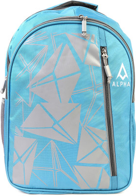 ALPHA TRENDS Laptop Backpack Backpack(Blue, 17 L)