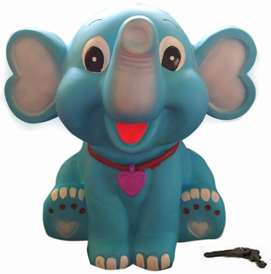 HALO NATION Appu Piggy Bank Elephant Savings Coin Bank Bank for Kids - Blue Coin Bank(Blue)
HALO NATION Appu Piggy Bank Elephant Savings Coin Bank Bank for Kids - Blue Coin Bank(Blue)
