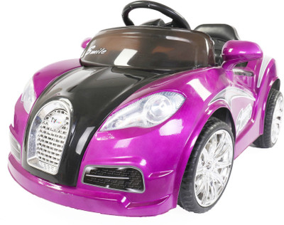 Toy House Veyron Sport Boomer Rechargeable Painted with Remote for kids (2 to 4 yrs) Car Battery Operated Ride On(Purple)
Toy House Veyron Sport Boomer Rechargeable Painted with Remote for kids (2 to 4 yrs) Car Battery Operated Ride On(Purple)