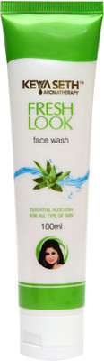 Keya Seth Aromatherapy Fresh Look Face Wash with Aloe Vera, Orange, Grapes & Pure essential oils of Lavender, Rosemary & Sweet Geranium, 100ml Face Wash(100 ml)
Keya Seth Aromatherapy Fresh Look Face Wash with Aloe Vera, Orange, Grapes & Pure essential oils of Lavender, Rosemary & Sweet Geranium, 100ml Face Wash(100 ml)