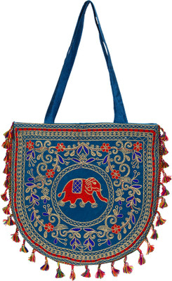Favria Hand-held Bag(Blue)