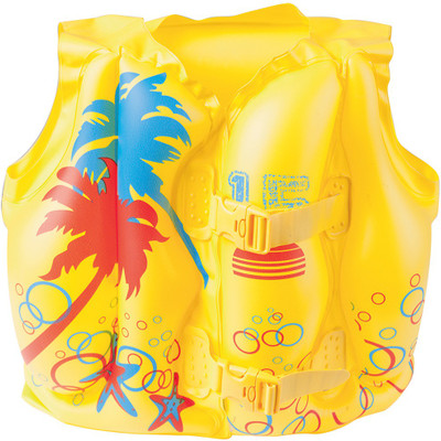 DealBindaas Bestway Tropical Swim Vest Float 16"*12" | Age 3 To 6 Years | Kids Weight 18-30 Kg | Yellow | Best Way To Start Swim Inflatable Pool Accessory(Multicolor)
DealBindaas Bestway Tropical Swim Vest Float 16"*12" | Age 3 To 6 Years | Kids Weight 18-30 Kg | Yellow | Best Way To Start Swim Inflatable Pool Accessory(Multicolor)