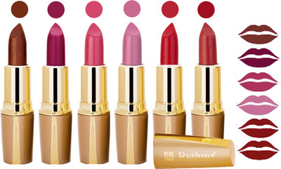 Rythmx Creamy Shining Lipstick For Women Regular Use (Set Of 6 Pcs) 29(Pecan Mauve, Magenta, Rose, Tomato Red, Cherry Red, 24 g)
Rythmx Creamy Shining Lipstick For Women Regular Use (Set Of 6 Pcs) 29(Pecan Mauve, Magenta, Rose, Tomato Red, Cherry Red, 24 g)
