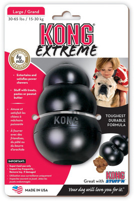 Goofy Tails Kong Extreme Rubber Dog Toy (Large) Rubber Treat Dispensing Toy, Rubber Toy, Chew Toy For Dog