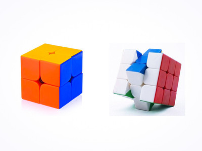 D ETERNAL rubiks cube combo set of 2 rubix cube 2X2 3x3 rubic cube high speed stickerless magic rubik puzzle rubick cube brainstorming game toy(2 Pieces)
D ETERNAL rubiks cube combo set of 2 rubix cube 2X2 3x3 rubic cube high speed stickerless magic rubik puzzle rubick cube brainstorming game toy(2 Pieces)