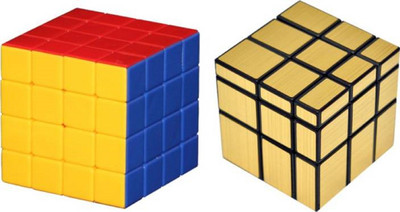 Vortex Toys Golden Mirror & Stickerless 4x4x4 Rubik Speed Cube - Combo (2 Pieces)(2 Pieces)
Vortex Toys Golden Mirror & Stickerless 4x4x4 Rubik Speed Cube - Combo (2 Pieces)(2 Pieces)