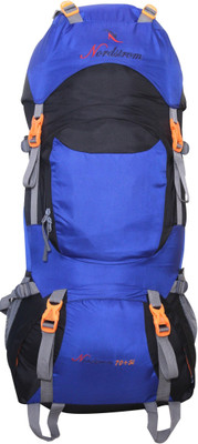 NORDSTROM 0109 Climate Proof Mountain/Hiking/trekking/Campaign /Backpack 75 Ltrs Royal Blue & Black with Padded Laptop Sleeve & Rain Cover Rucksack - 75 L(Multicolor)
NORDSTROM 0109 Climate Proof Mountain/Hiking/trekking/Campaign /Backpack 75 Ltrs Royal Blue & Black with Padded Laptop Sleeve & Rain Cover Rucksack - 75 L(Multicolor)