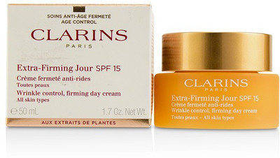 Clarins Extra-Firming Jour Wrinkle Control, Firming Day Cream SPF 15 - All Skin Types(50 ml)
Clarins Extra-Firming Jour Wrinkle Control, Firming Day Cream SPF 15 - All Skin Types(50 ml)