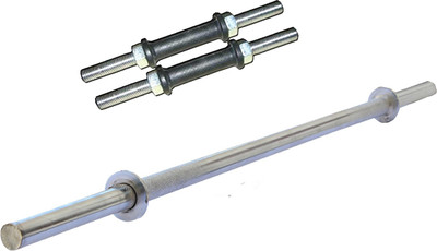 L'AVENIR PREMIUM 2pcs. 14" DUMBBELL RODS + 3ft. Weight Lifting STRAIGHT ROD with CLAMPS Weight Lifting Bar(Silver)
L'AVENIR PREMIUM 2pcs. 14" DUMBBELL RODS + 3ft. Weight Lifting STRAIGHT ROD with CLAMPS Weight Lifting Bar(Silver)