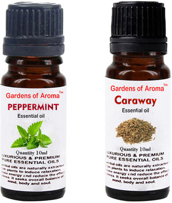 Gardens Of Aroma Peppermint Essential Oil And Caraway Essential Oil(20 ml)