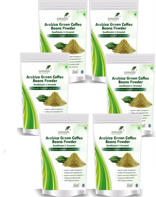 zenulife Organic Green Coffee beans Powder for Weight Management 400 GM Pack of 6 Instant Coffee 400 g(Pack of 6)
zenulife Organic Green Coffee beans Powder for Weight Management 400 GM Pack of 6 Instant Coffee 400 g(Pack of 6)