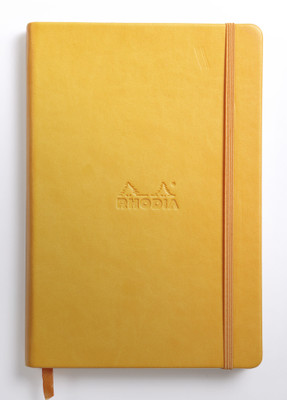 Rhodia A5 Note Book(118736C rama Daffodil Yellow WebNotebook - A5 - 210 mm x 148 mm, Daffodil Yellow)