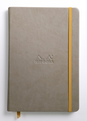 Rhodia A5 Note Book(118724C rama Taupe WebNotebook - A5 - 210 mm x 148 mm, Taupe)