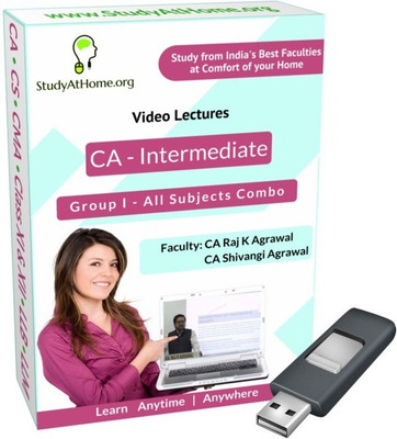 StudyAtHome.org CA Intermediate - Group I All Subjects Video Lectures Combo(Pendrive)
StudyAtHome.org CA Intermediate - Group I All Subjects Video Lectures Combo(Pendrive)