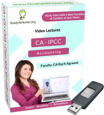 StudyAtHome.org CA IPCC - Accounting Video Lectures Video Lectures(Pendrive)