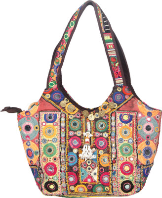 jaipurtextilehub Shoulder Bag(Brown)