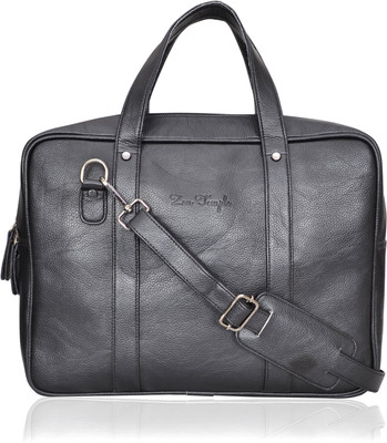 Zen Temple 16 inch Laptop Messenger Bag(Black)