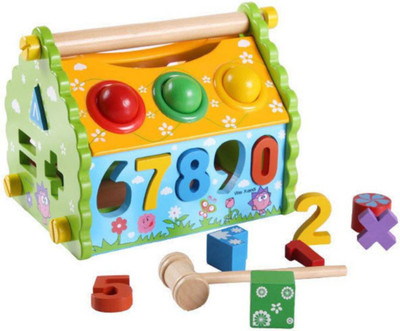 Akrobo Multifunction digital wisdom House shape knock ball Houseeducational wooden toys for kids 20 cm(Multicolor)
Akrobo Multifunction digital wisdom House shape knock ball Houseeducational wooden toys for kids 20 cm(Multicolor)