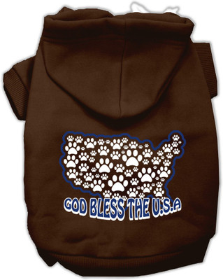 Mirage Pet Products Hoodie for Dog(Brown