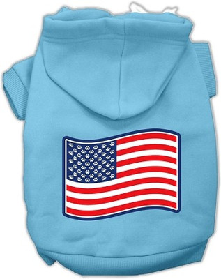 Mirage Pet Products Hoodie for Dog(Baby Blue