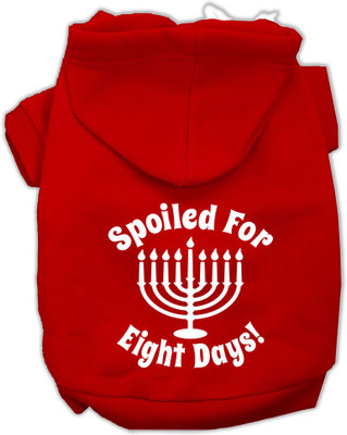 Mirage Pet Products Hoodie for Dog(Red
