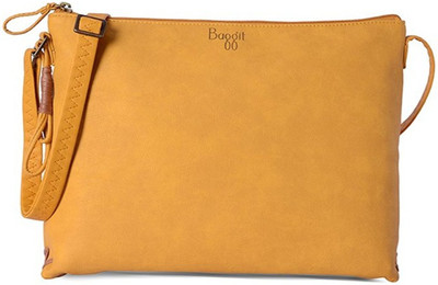 Baggit Women Yellow PU Sling Bag