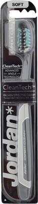 Jordan Expert Clean Toothbrush Soft Bristles Latest Design BPA Free Imported Brush gentle to Teeth & Gems. Made in Malaysia (Random Color) Pack of 1 Soft Toothbrush
Jordan Expert Clean Toothbrush Soft Bristles Latest Design BPA Free Imported Brush gentle to Teeth & Gems. Made in Malaysia (Random Color) Pack of 1 Soft Toothbrush