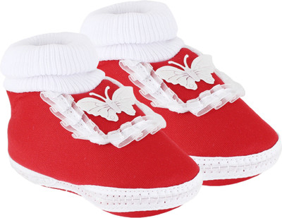 Neska Moda Butterfly 0 To 12 Month Baby Frill Booties(Toe to Heel Length - 11 cm Red)
Neska Moda Butterfly 0 To 12 Month Baby Frill Booties(Toe to Heel Length - 11 cm Red)