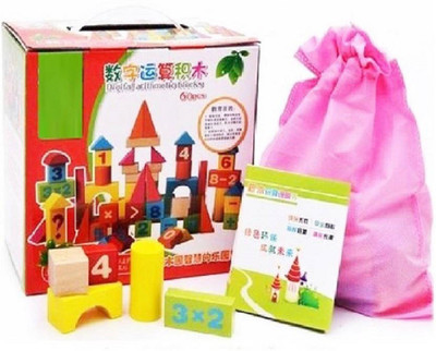 Montez Colorful 60PCS Wooden Multifunctional Educational learning Block Set for Kids(Multicolor)
Montez Colorful 60PCS Wooden Multifunctional Educational learning Block Set for Kids(Multicolor)