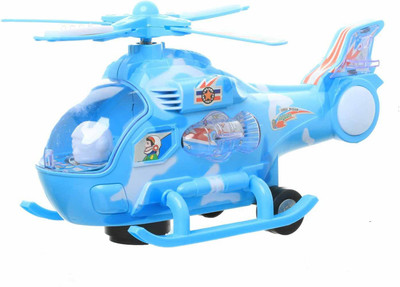 Zeus Helicopter Hunting Aviation Aircraft Bump n Go Battery Operated Toy for kids children Amazing Sound and Lights with revolving Blades(Multicolor)
Zeus Helicopter Hunting Aviation Aircraft Bump n Go Battery Operated Toy for kids children Amazing Sound and Lights with revolving Blades(Multicolor)
