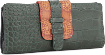 Holii Women Green Genuine Leather Wallet(13 Card Slots), Green saffron
Holii Women Green Genuine Leather Wallet(13 Card Slots), Green saffron