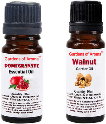Gardens Of Aroma Pomegranate Essential Oil And Walnut Carrier Oil(20 ml)