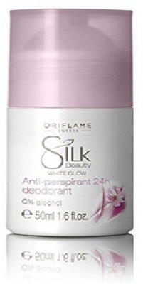 Oriflame Silk Beauty White Glow Roll-On 50Ml Deodorant Roll-on - For Men & Women(50 ml)