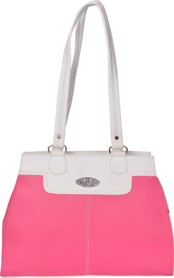 FD Fashion Shoulder Bag(Pink, White)