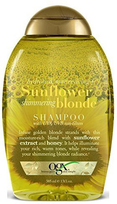 Organix Ogx Shampoo Sunower Shimmering Blonde(385 ml)