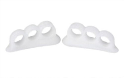 SBE 1 pair silicone three loop toe separator, Metatarsal Protector for Overlapping Toes(Pack Of 2)
SBE 1 pair silicone three loop toe separator, Metatarsal Protector for Overlapping Toes(Pack Of 2)