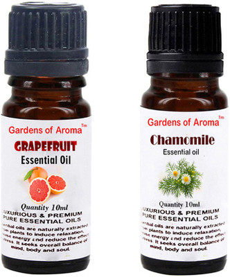 Gardens Of Aroma Grapefruit Essential Oil And Chamomile Essential Oil(20 ml)