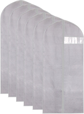HomeStorie FoldableTravel and Storage Garment Cover Bag, 60 x 135 cm, Pack of 6(Grey)
HomeStorie FoldableTravel and Storage Garment Cover Bag, 60 x 135 cm, Pack of 6(Grey)