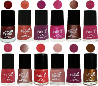 Fabia Nail Polish Pack of 12(6 Ml Each) Professional Serious Nail Polish Brick Red-Dark Peach-Shock Pink-Pink-Light Coffee-Magenta-Shock Pink Light-Light Nude-Red Orange-Shrimp Pastell-Cherry Blossom-Dark Golden(Pack of 12)
Fabia Nail Polish Pack of 12(6 Ml Each) Professional Serious Nail Polish Brick Red-Dark Peach-Shock Pink-Pink-Light Coffee-Magenta-Shock Pink Light-Light Nude-Red Orange-Shrimp Pastell-Cherry Blossom-Dark Golden(Pack of 12)